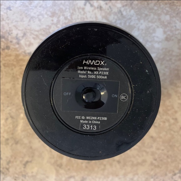 HMDX Wireless Speaker. Model: HX-P230E - Picture 5 of 7